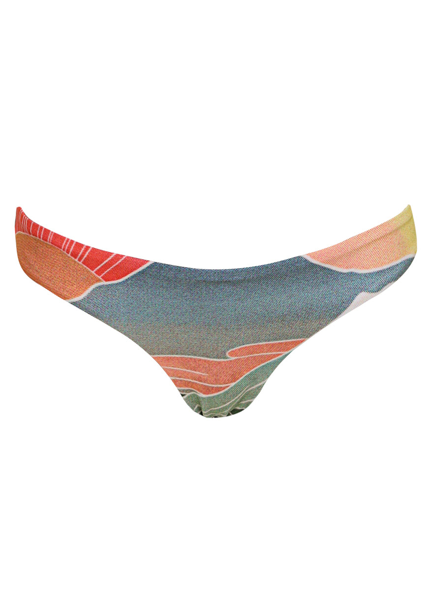 Sakura Scenery Flirt Low Rise Thin Side Bikini Bottom