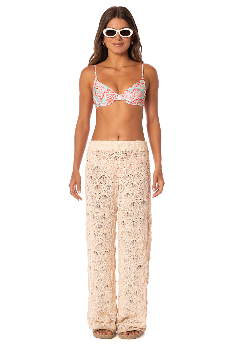 Wavy Shell Nellie Pants