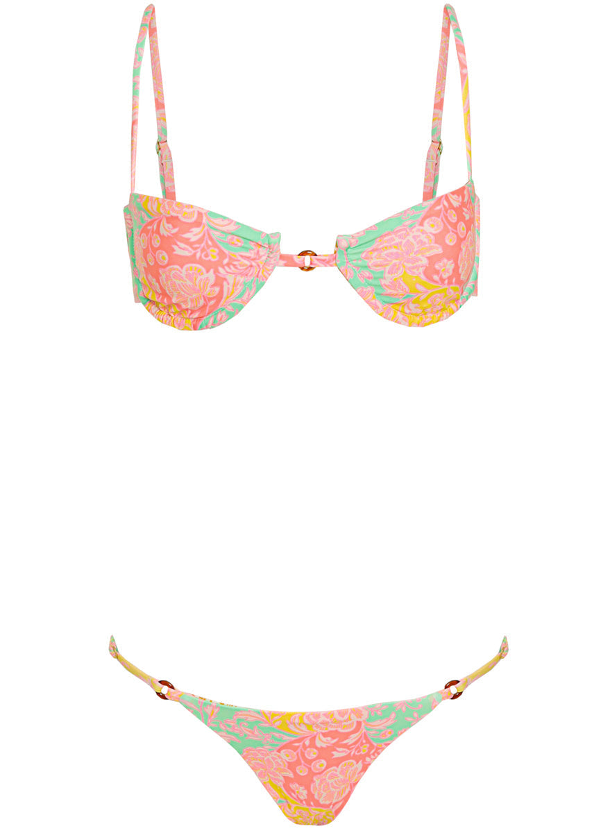 Arabian Nights Flash Low Rise Single Strap Bikini Bottom