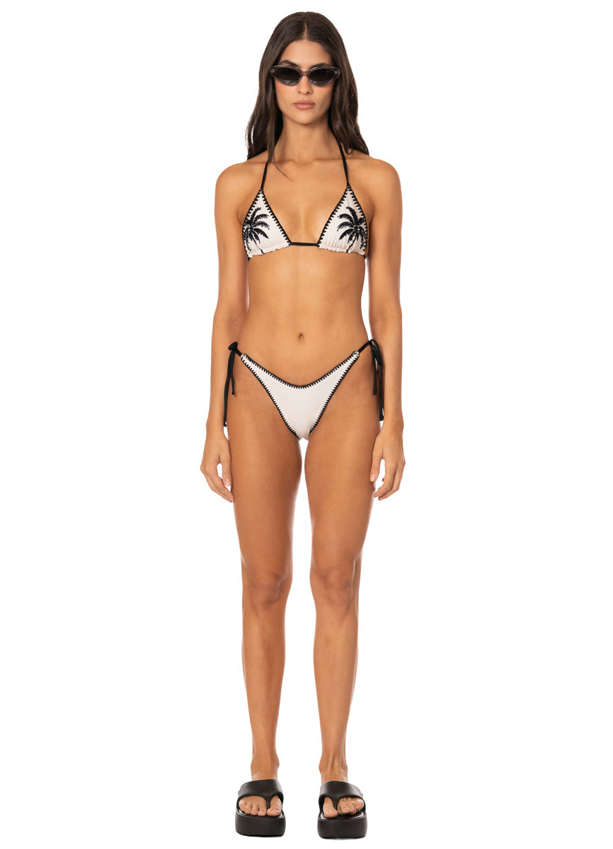 Ivory Shores Balmy Sliding Triangle Bikini Top
