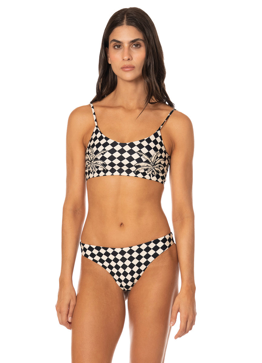 Tropic Chess Ceci Sporty Bralette Bikini Top