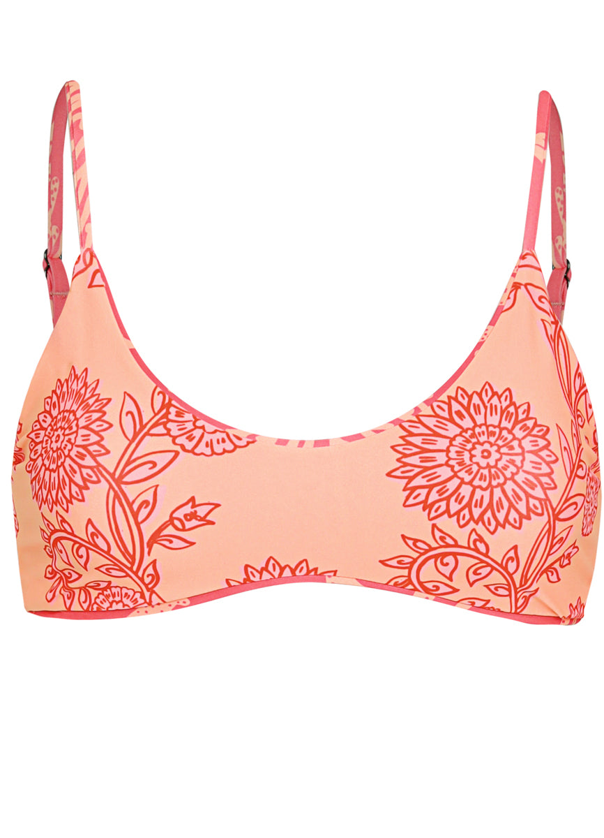 Coral Reef Liberty Sporty Bralette Bikini Top
