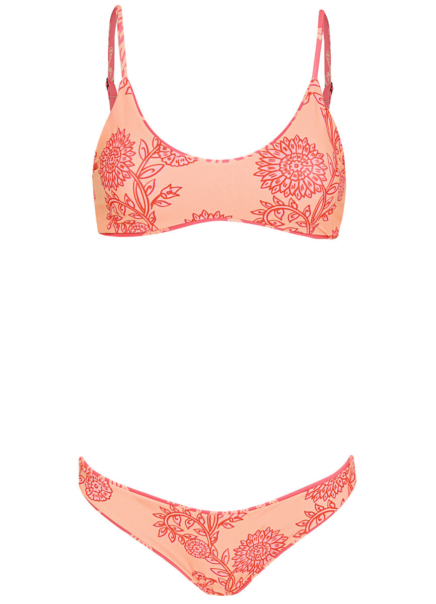 Coral Reef Liberty Sporty Bralette Bikini Top