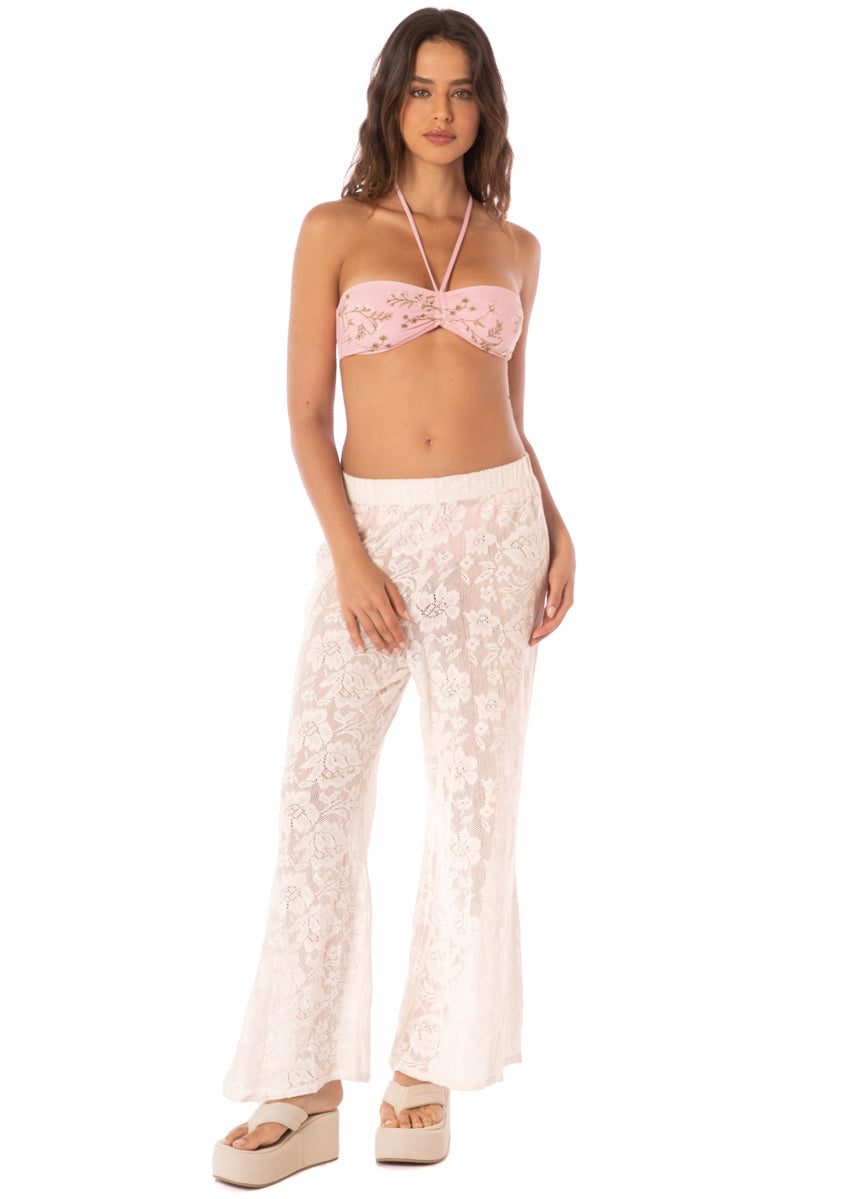Floralwhite Lace Elise Pants