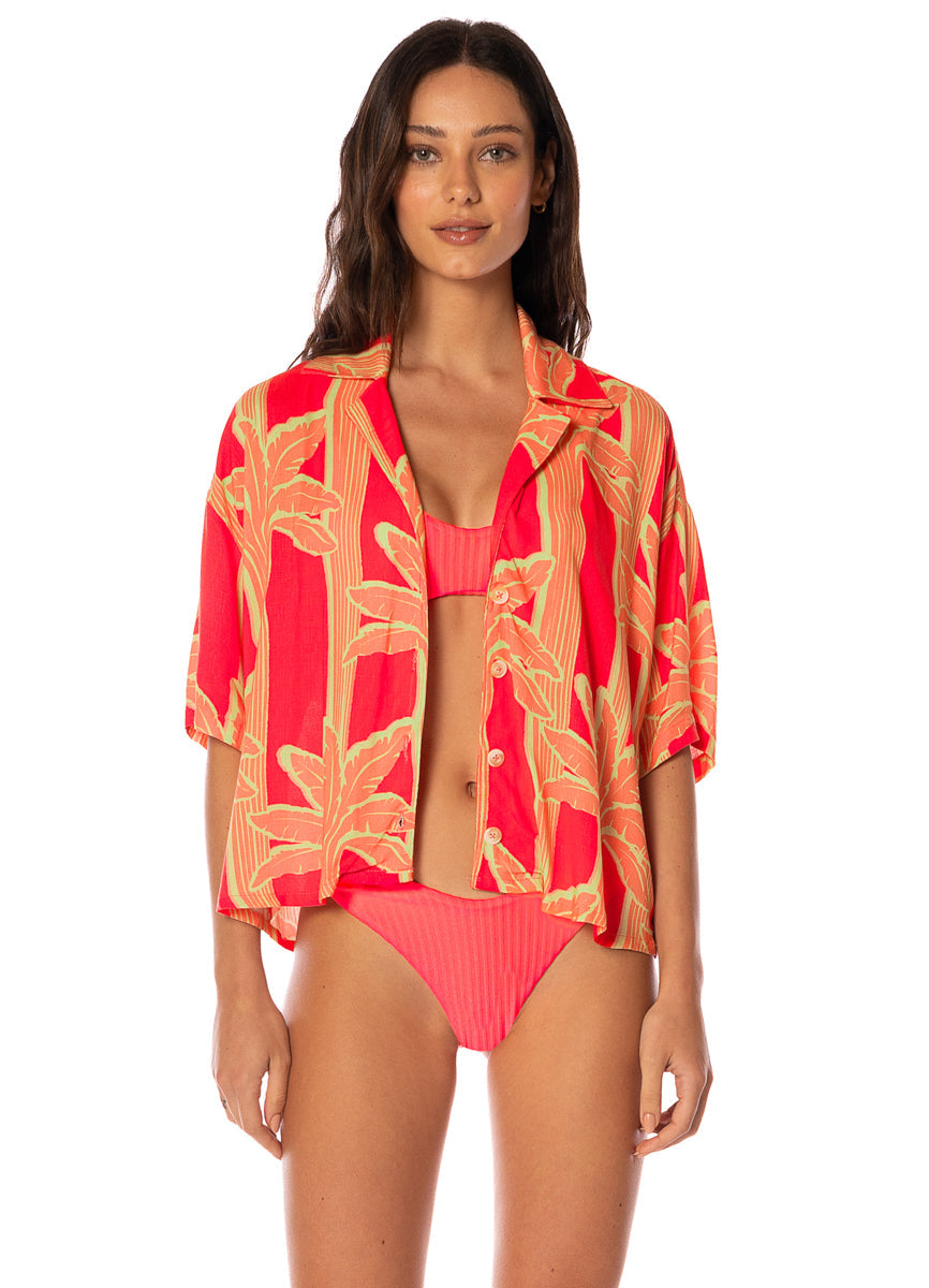 Palm Plantation Octavia Shirt