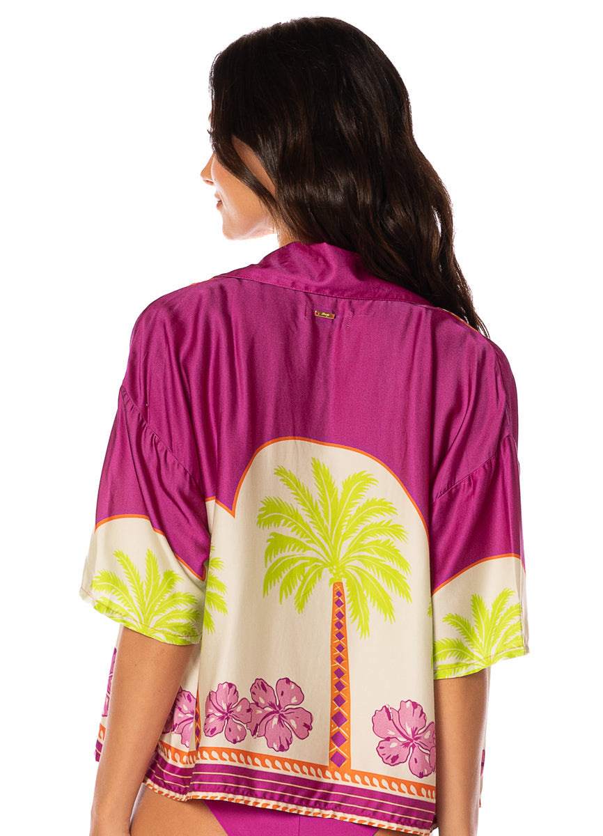 Moroccan Palm Octavia Shirt