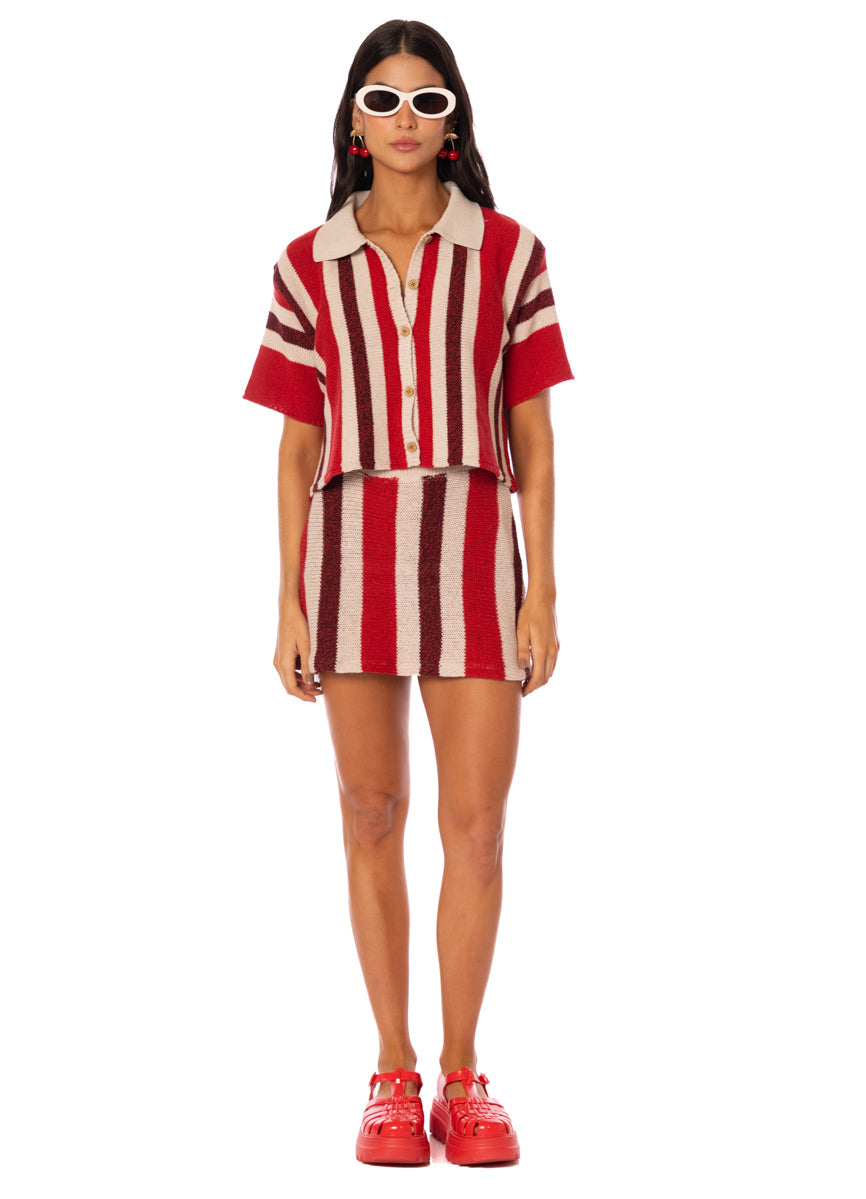 Cherry Mix Octavia Shirt