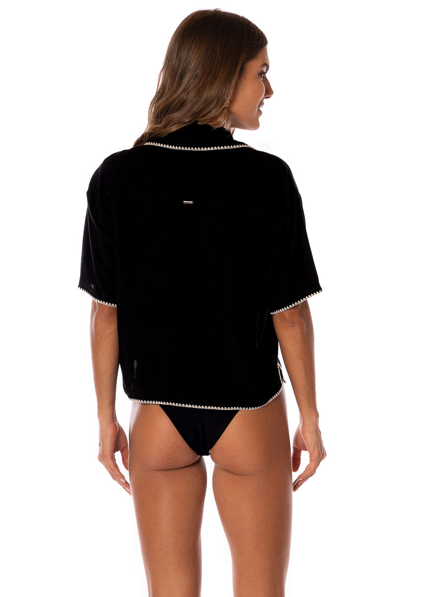 Midnight Black Jaya Shirt