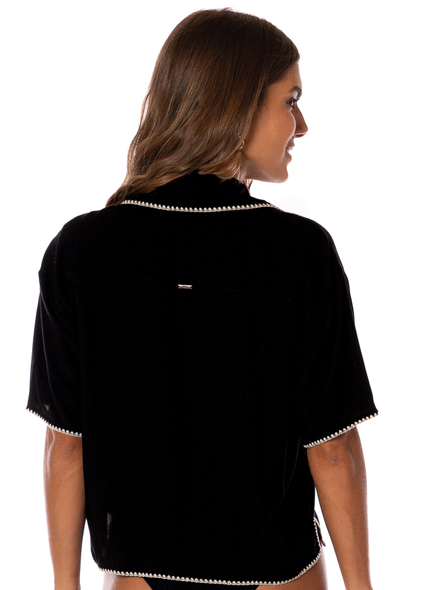 Midnight Black Jaya Shirt