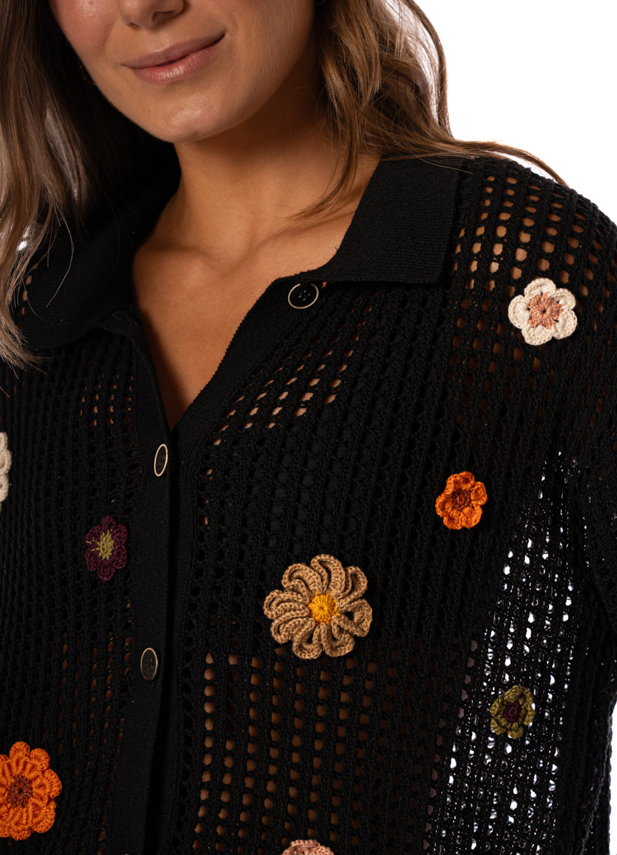 Midnight Black Canva Shirt