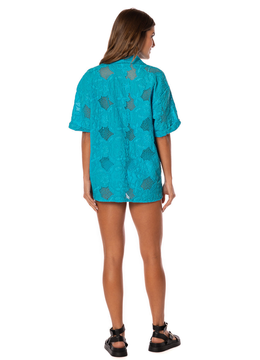 Aqua Dream Sinopia Long Shirt