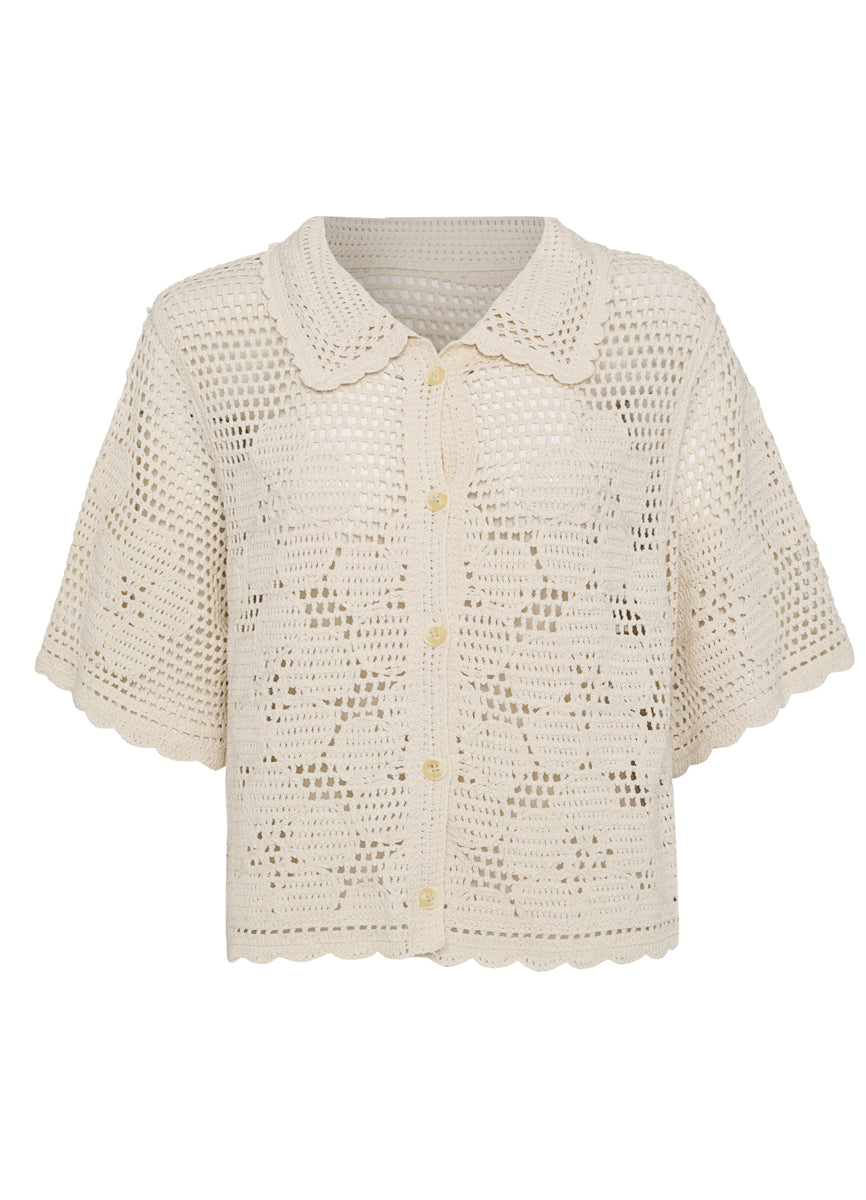 Macramé Meadow Ethereal Shirt
