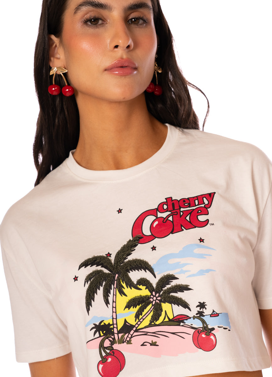 Coke Crush Crop Top