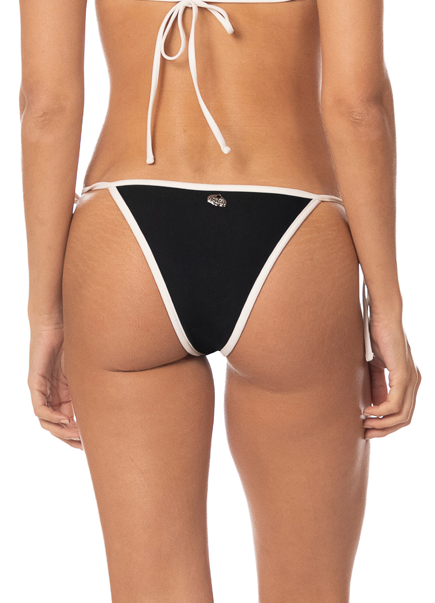 Solar Eclipse Sun Low Rise Tie Side Bikini Bottom