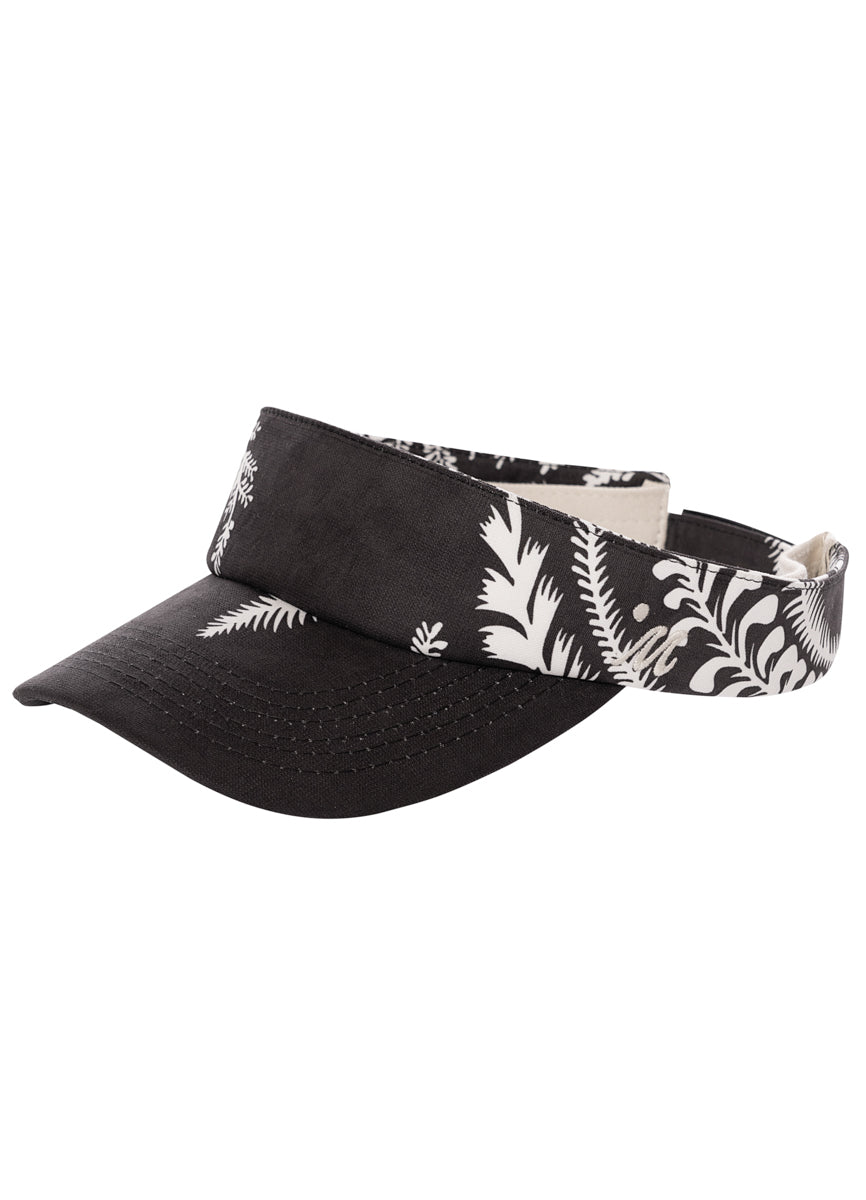 Midnight Palm Sunny Visor