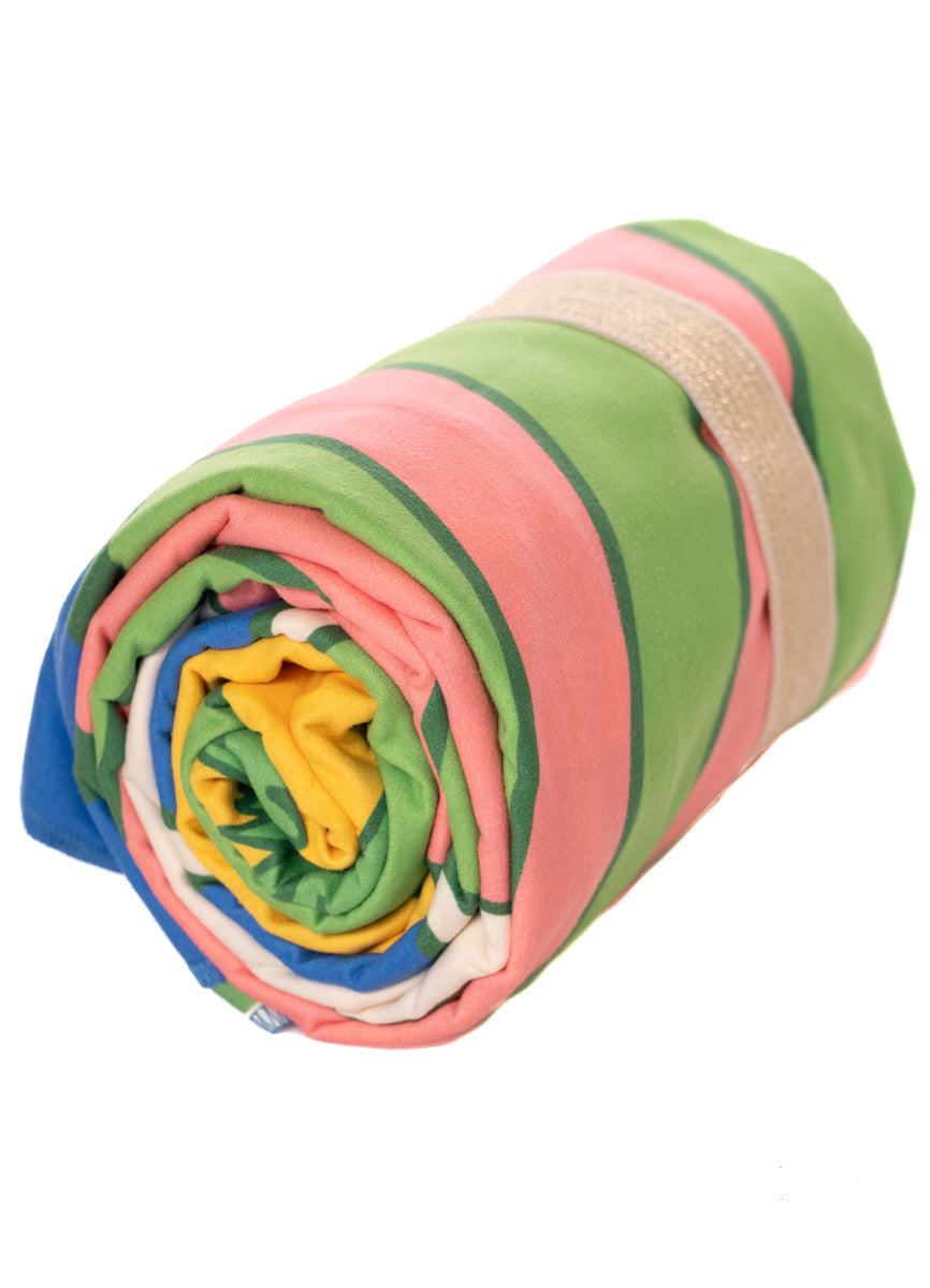 Lemon Tides Florelia Beach Towels