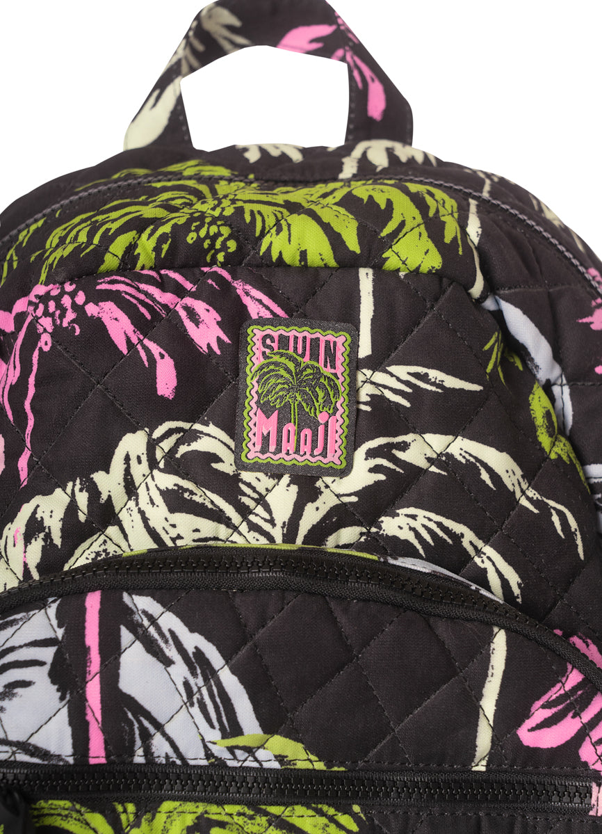 Neon Palmery Chill Back Pack Bags