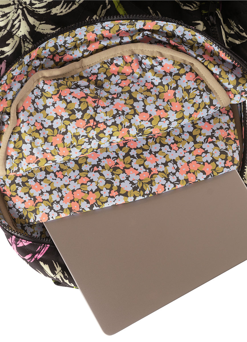Neon Palmery Chill Back Pack Bags