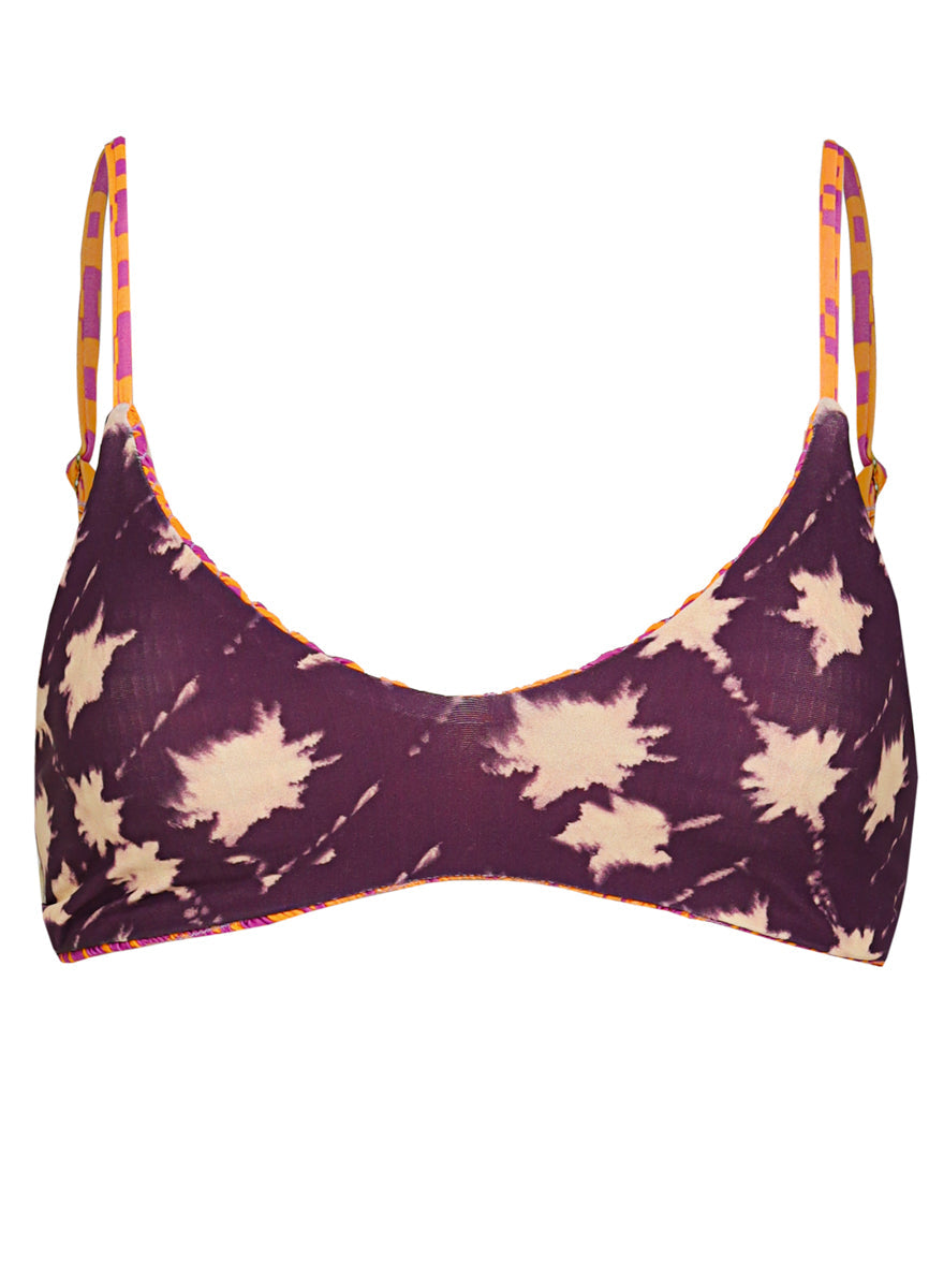 Gallineto Glow Liberties Classic Bralette Bikini Top