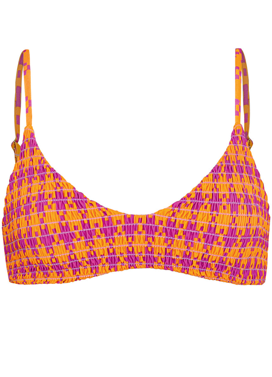 Gallineto Glow Liberties Classic Bralette Bikini Top