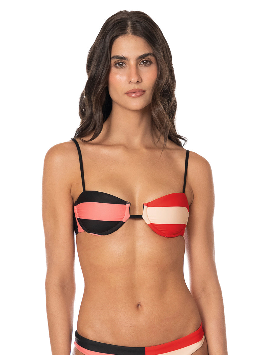 Rustic Chill Amatista Unmolded Underwire Bikini Top