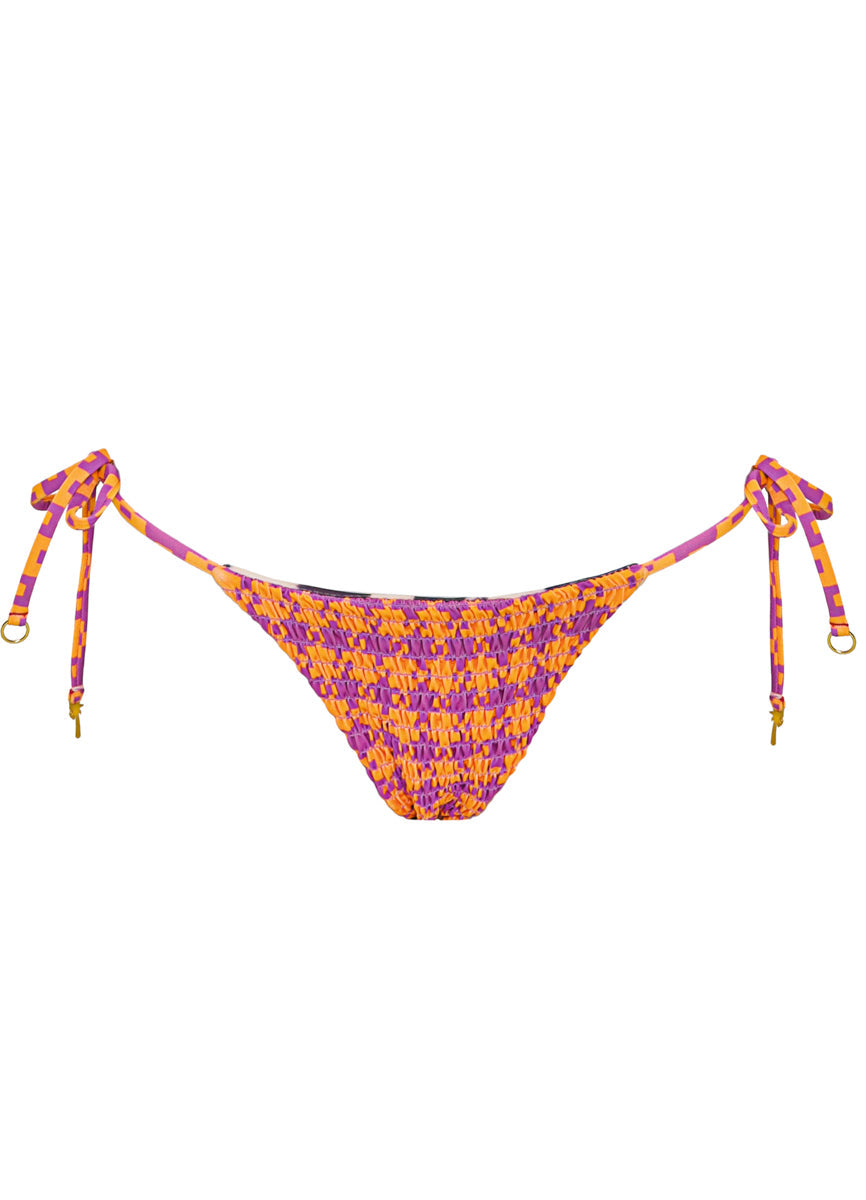 Gallineto Glow Sunflash Low Rise Tie Side Bikini Bottom