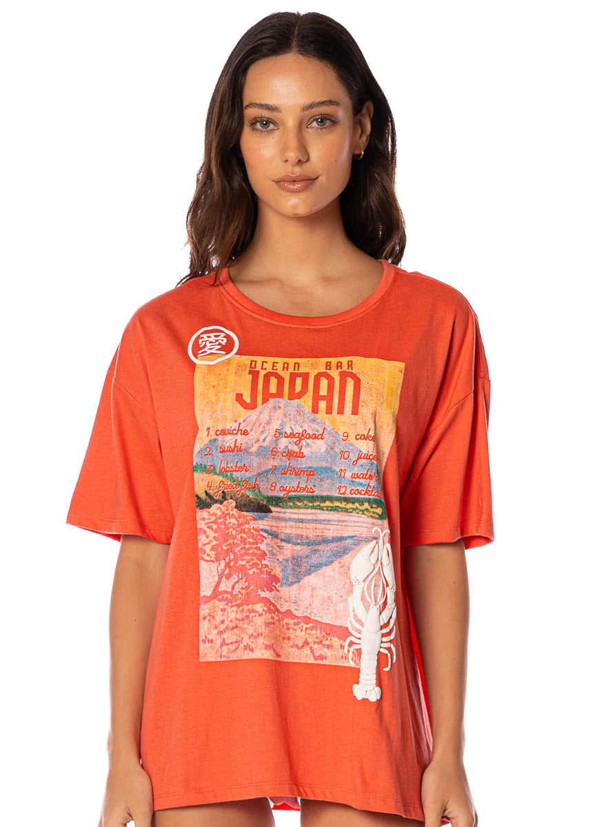 Coral Ripple Azalea T-Shirt