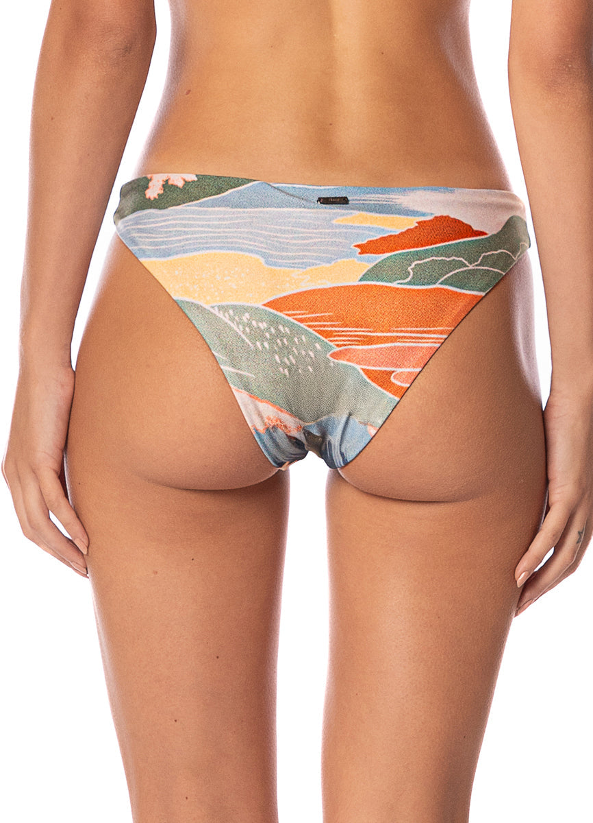 Sakura Scenery Flirt Low Rise Thin Side Bikini Bottom