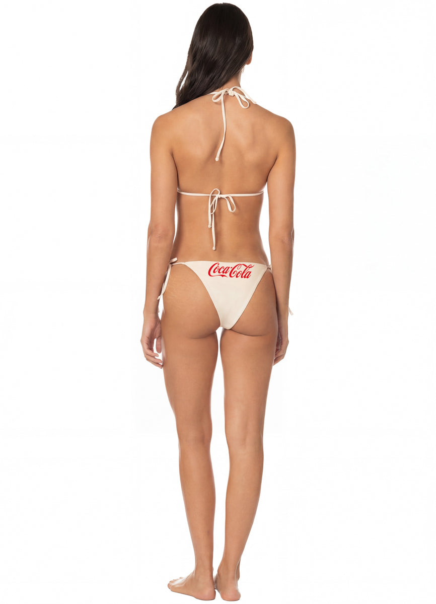 Coca-Cola Balmy Sliding Triangle Bikini Top