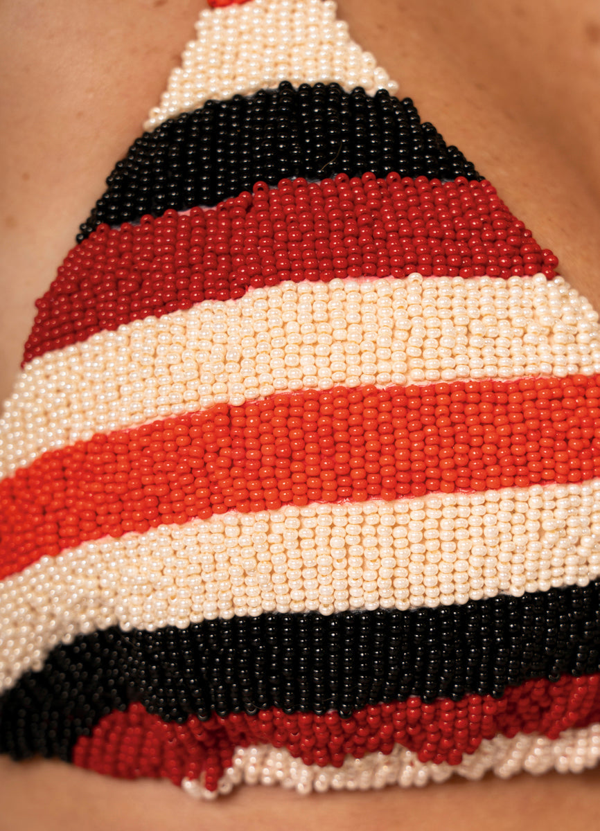 Amber Tide Balmy Sliding Triangle Bikini Top