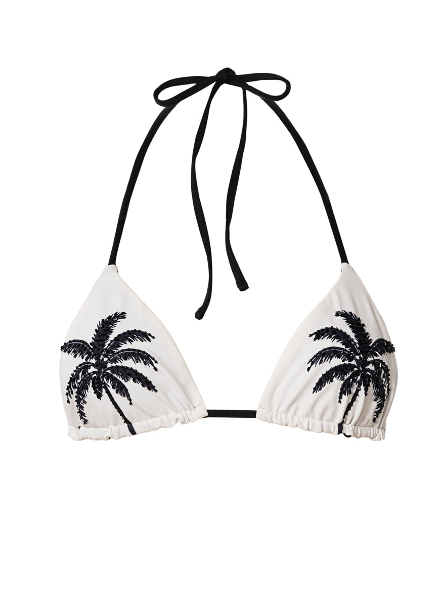 Ivory Shores Balmy Sliding Triangle Bikini Top