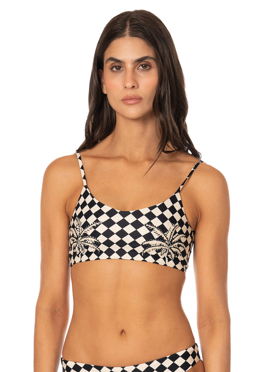 Tropic Chess Ceci Sporty Bralette Bikini Top
