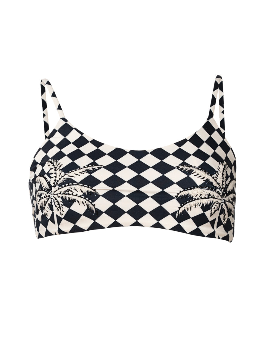 Tropic Chess Ceci Sporty Bralette Bikini Top