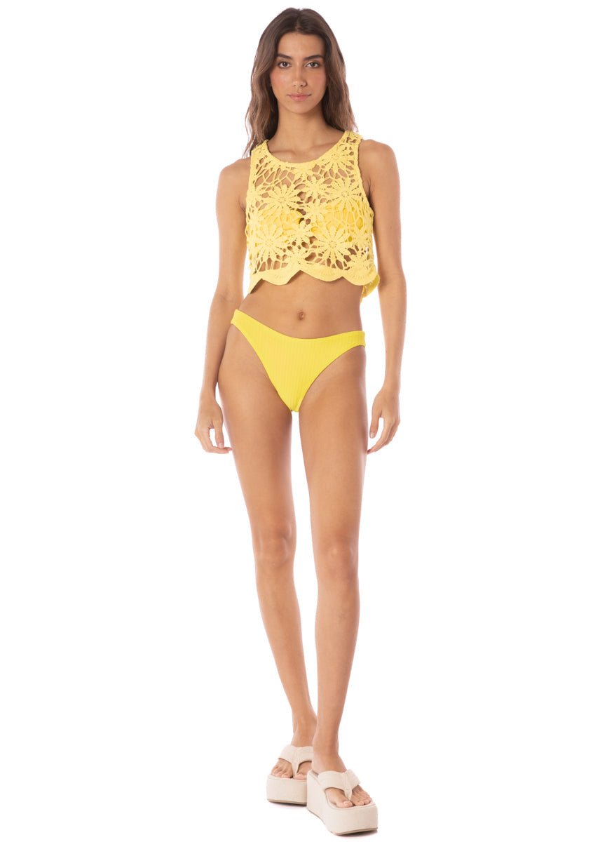 Ginger Fuzz Adelaide Beachwear Crop Top