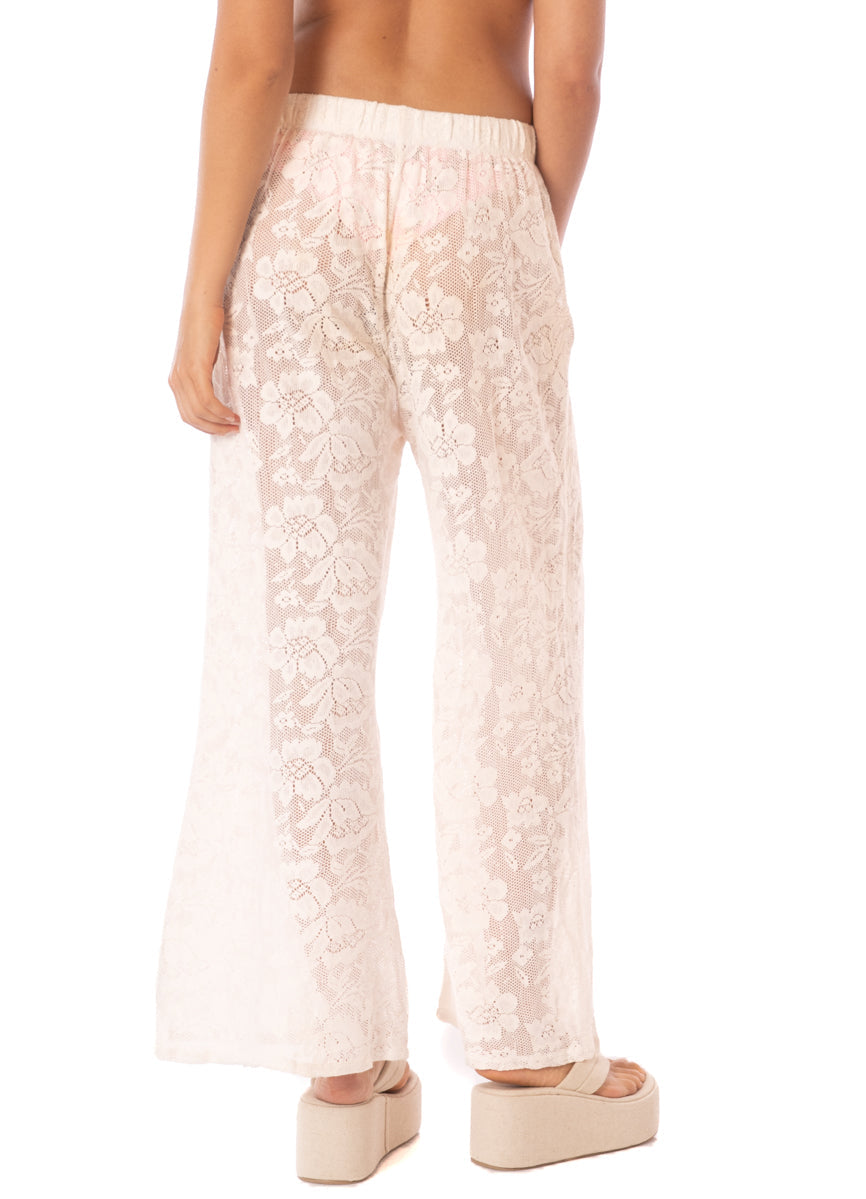 Floralwhite Lace Elise Pants
