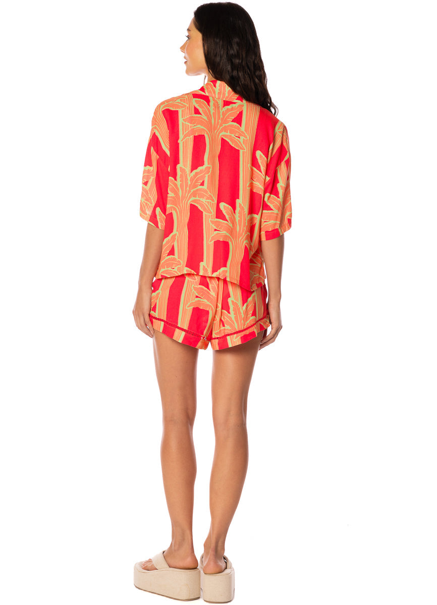 Palm Plantation Octavia Shirt