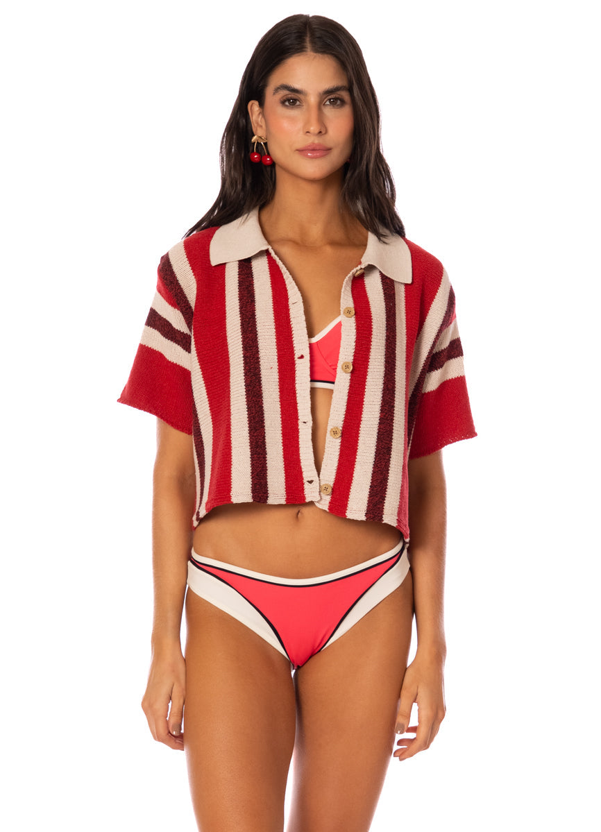 Cherry Mix Octavia Shirt