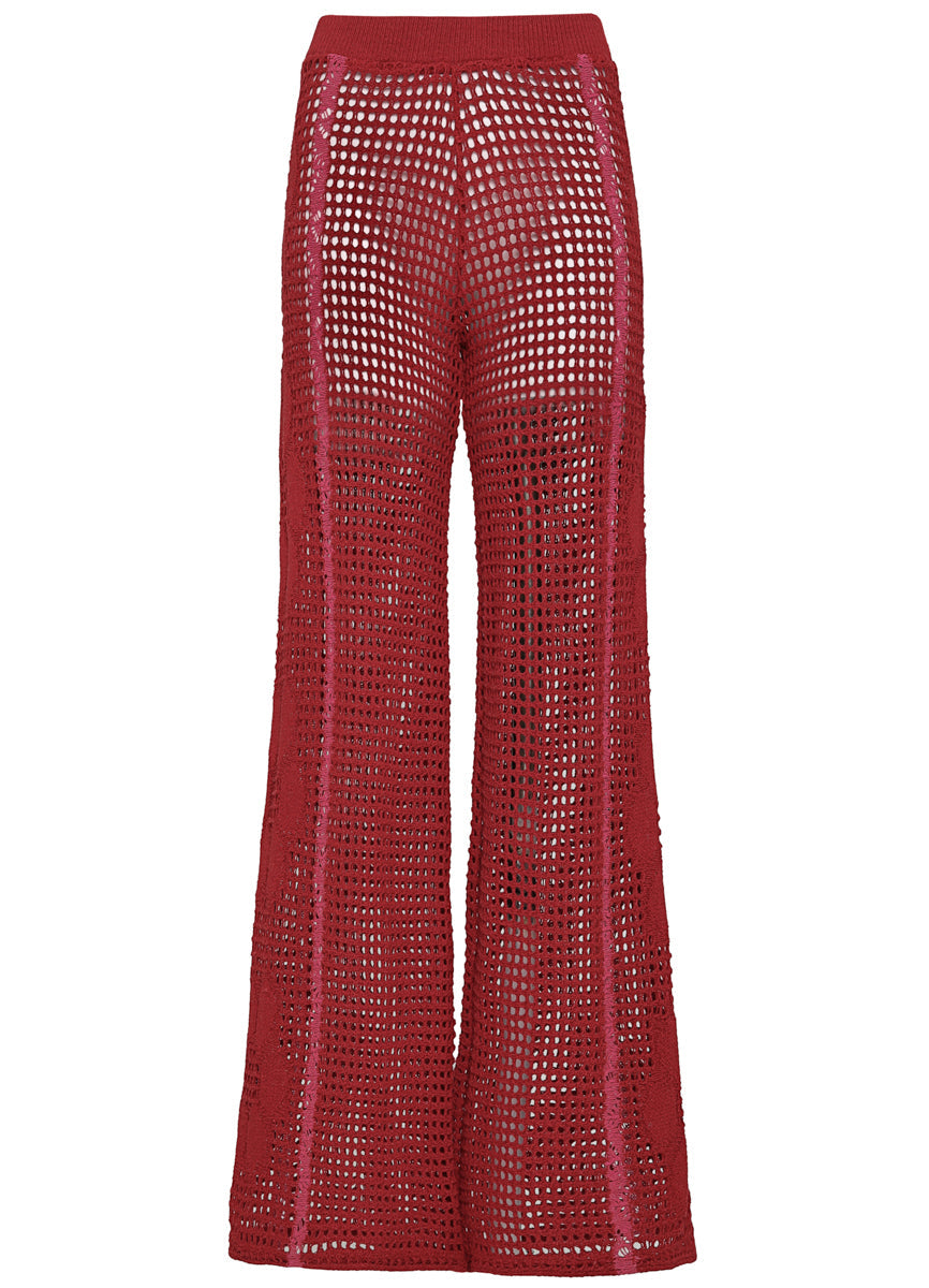 Flame Coral Novelle Pants