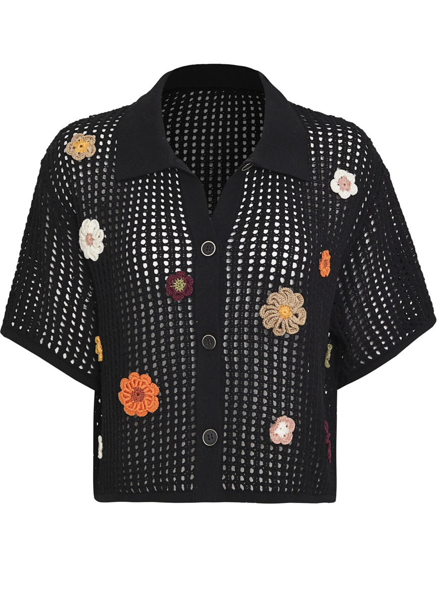 Midnight Black Canva Shirt