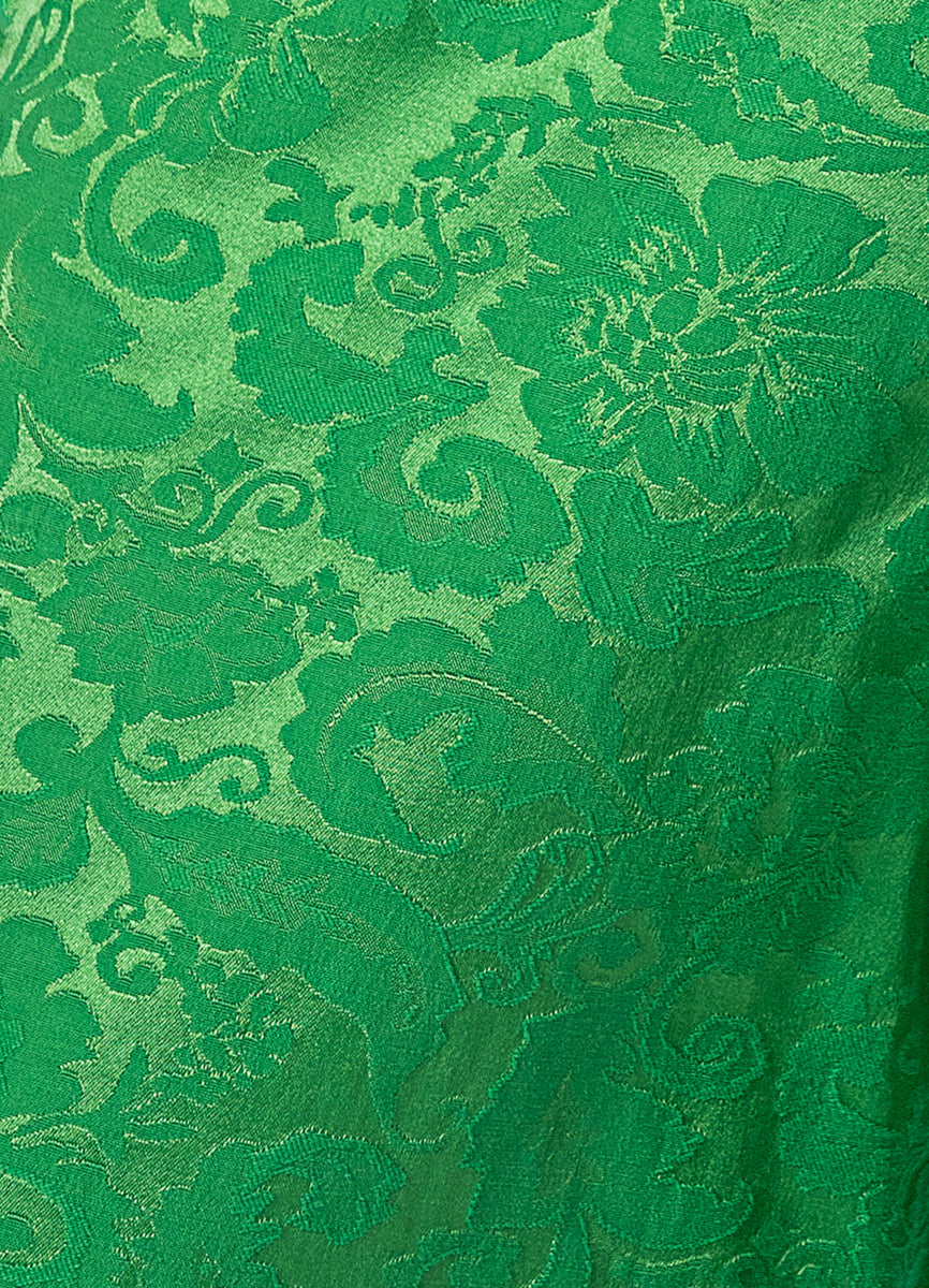 Emerald Brocade Kimchi Pants