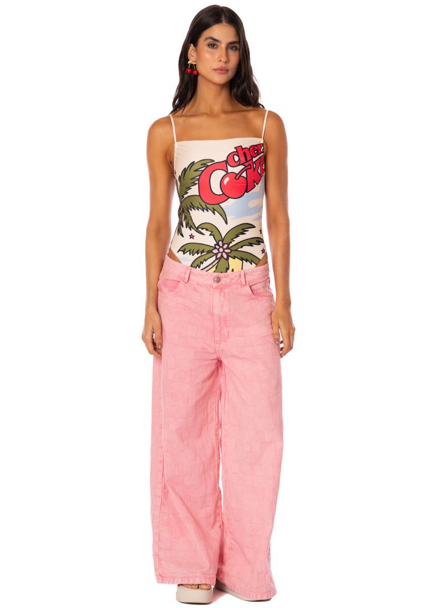 Cherry Bliss Colette Pants