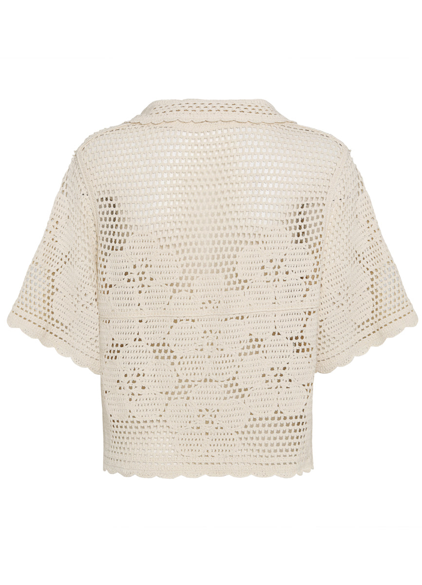 Macramé Meadow Ethereal Shirt
