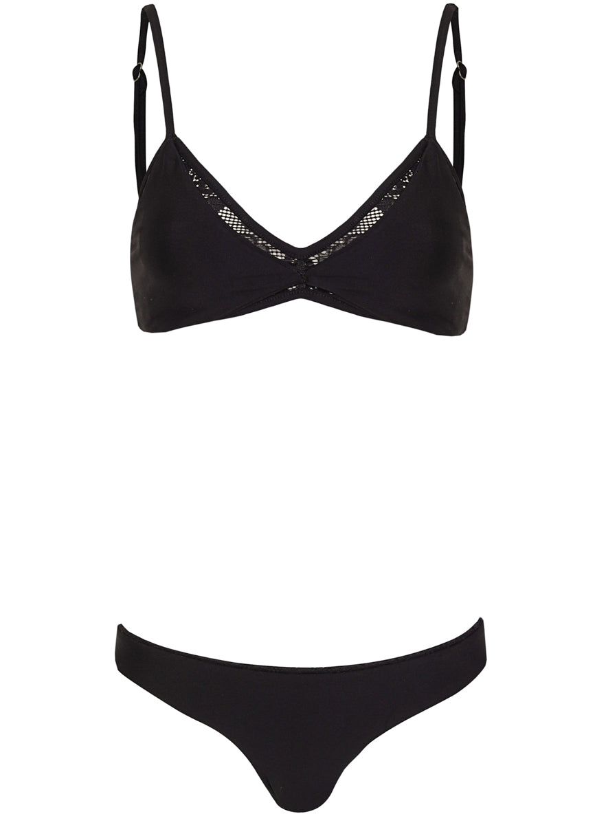 Lace Twilight Iconic Low Rise Thin Side Bikini Bottom