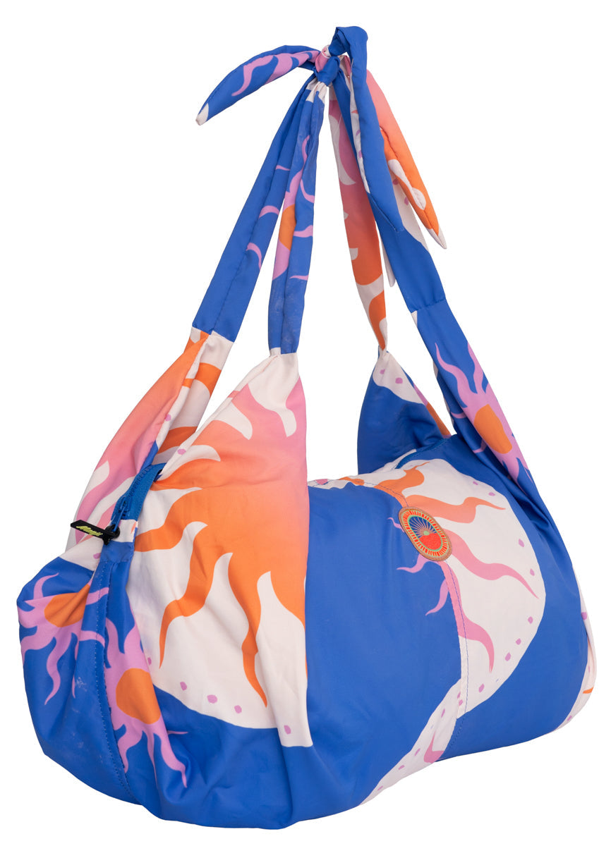 Sunlit Bloom Surf Tote Bags