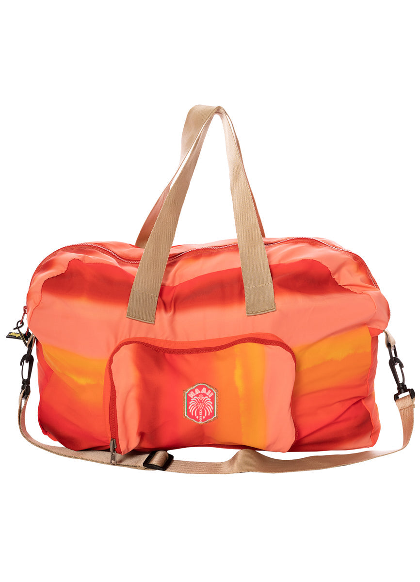 Orange Sunrise Sunrise Weekender Bags