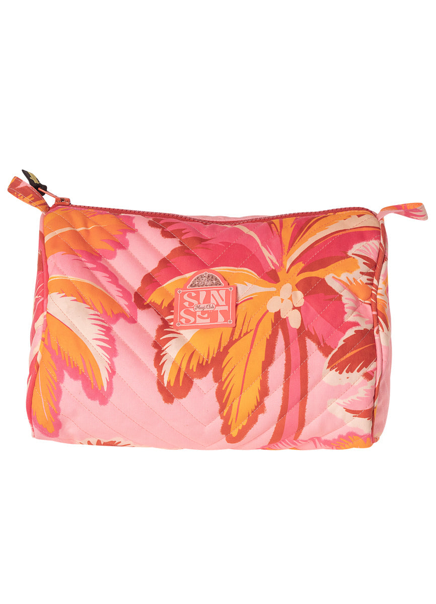 Pink Palms Lucy Large Pocket Pockets