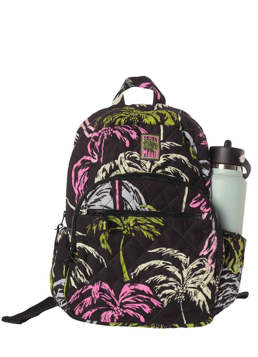 Neon Palmery Chill Back Pack Bags