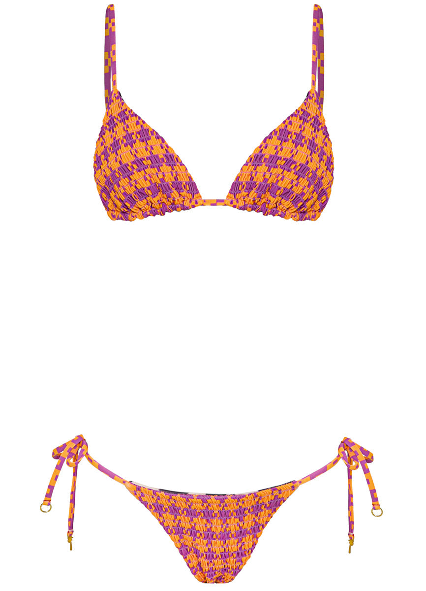 Gallineto Glow Sunflash Low Rise Tie Side Bikini Bottom