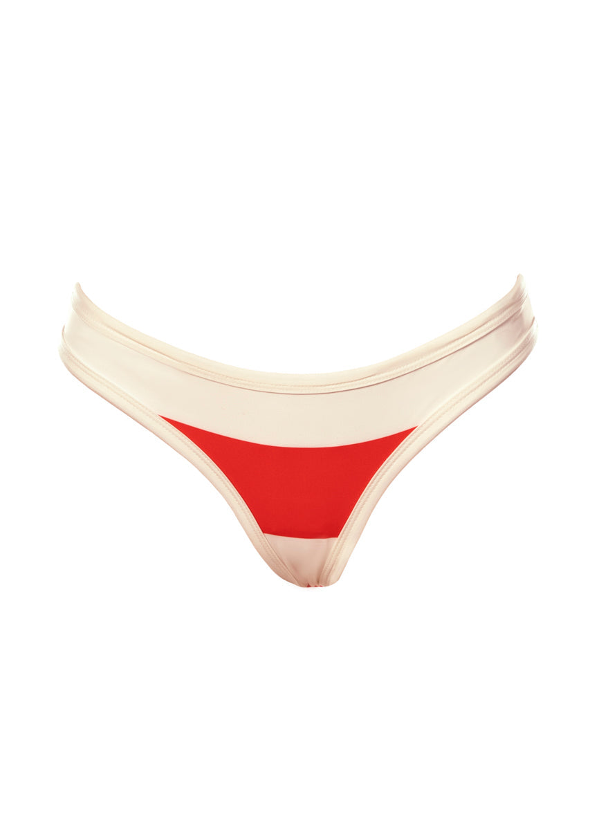 Sunny Cola Belle Low Rise Thin Side Bikini Bottom